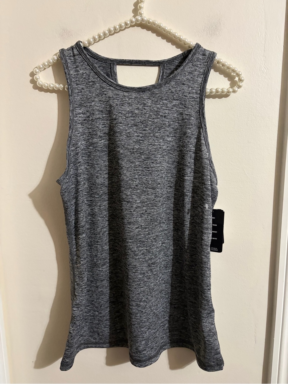 Ideology Gray Heather Athletic Tank Top